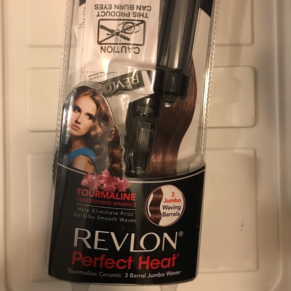 Revlon Hair Revlon Jumbo Wave 3 Barrel Curling Iron Poshmark